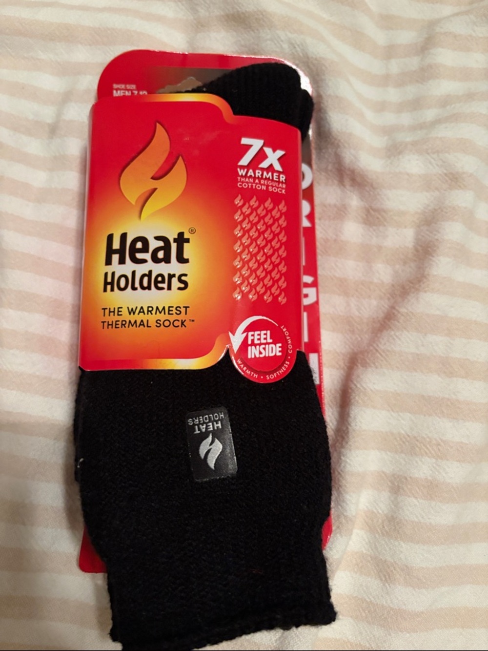 FREE in bundle NWT Men's Thermal Socks - Black